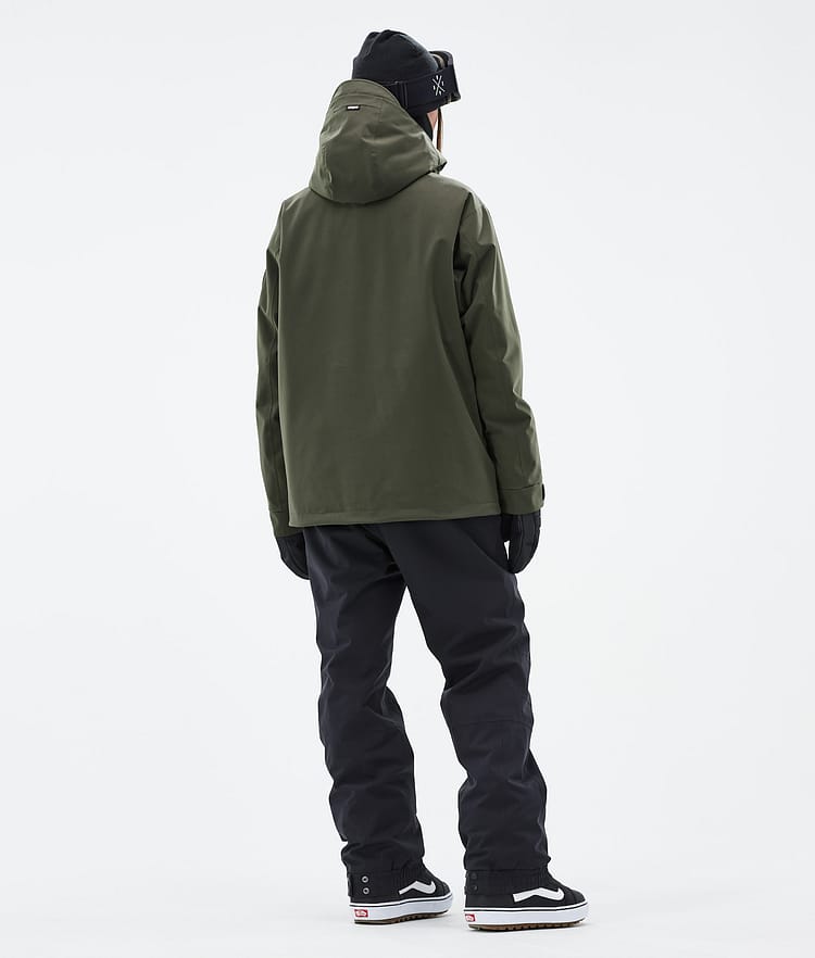 Dope Blizzard W Snowboardjakke Dame Olive Green, Bilde 4 av 8