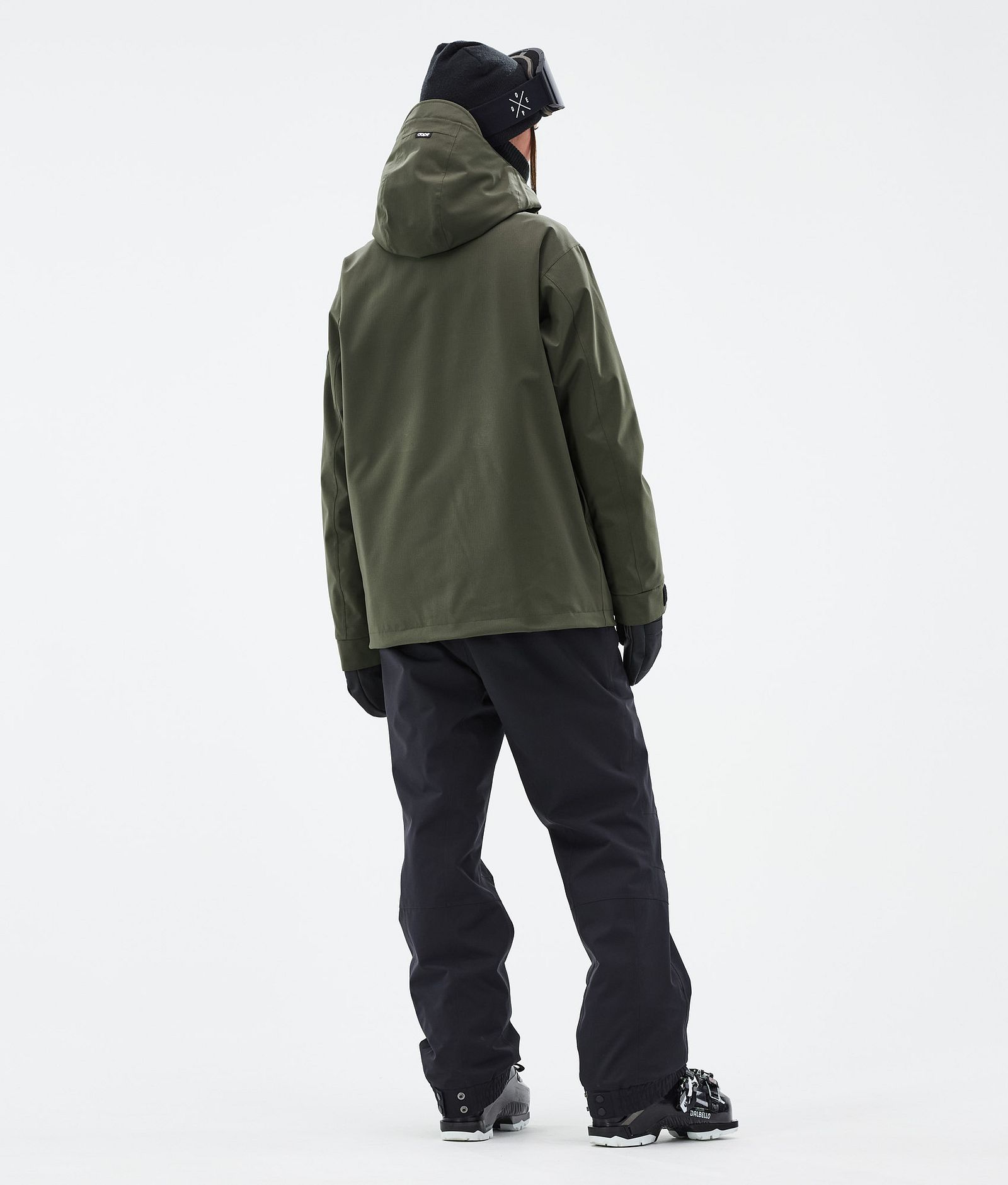 Dope Blizzard W Skijakke Dame Olive Green, Bilde 4 av 8