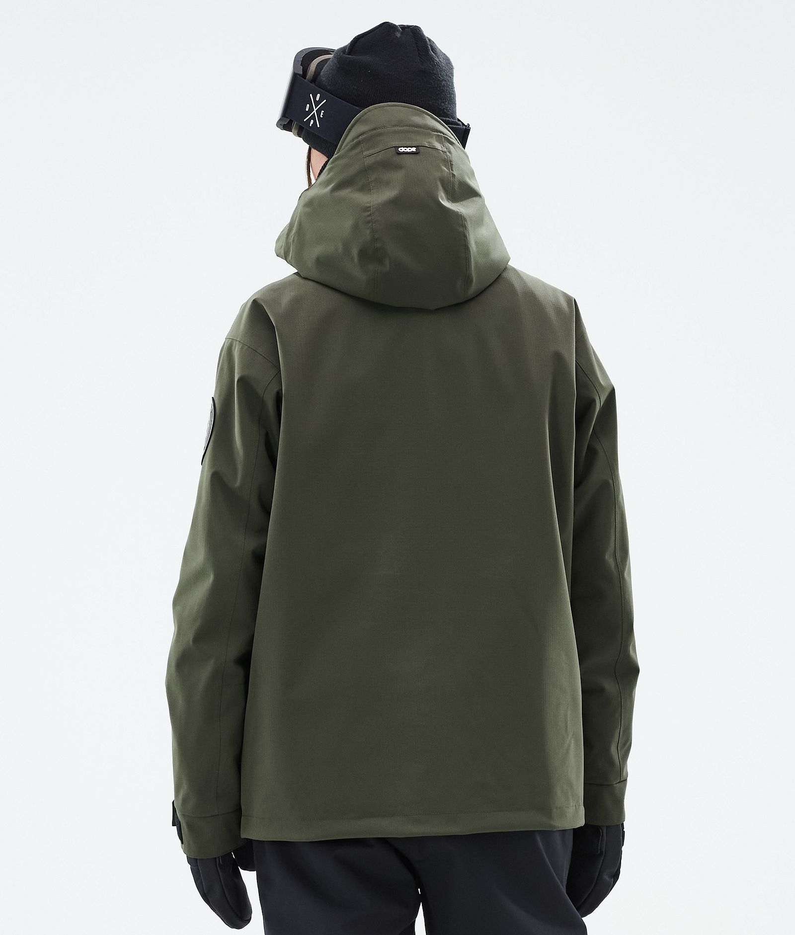 Dope Blizzard W Snowboardjakke Dame Olive Green, Bilde 6 av 8