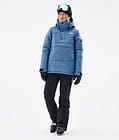 Dope Puffer W 2023 Skijakke Dame Blue Steel, Bilde 3 av 9