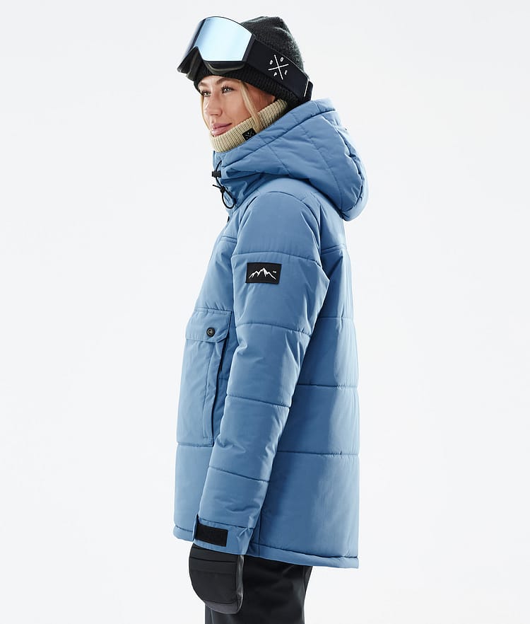 Dope Puffer W 2023 Skijakke Dame Blue Steel, Bilde 6 av 9