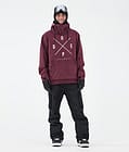 Dope Yeti Snowboardjakke Herre 2X-Up Burgundy, Bilde 2 av 7