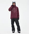 Dope Yeti Skijakke Herre 2X-Up Burgundy, Bilde 2 av 7