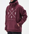 Dope Yeti Snowboardjakke Herre 2X-Up Burgundy, Bilde 7 av 7