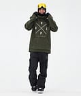 Dope Yeti Snowboardjakke Herre 2X-Up Olive Green, Bilde 2 av 7