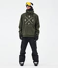 Dope Yeti Skijakke Herre 2X-Up Olive Green, Bilde 2 av 7