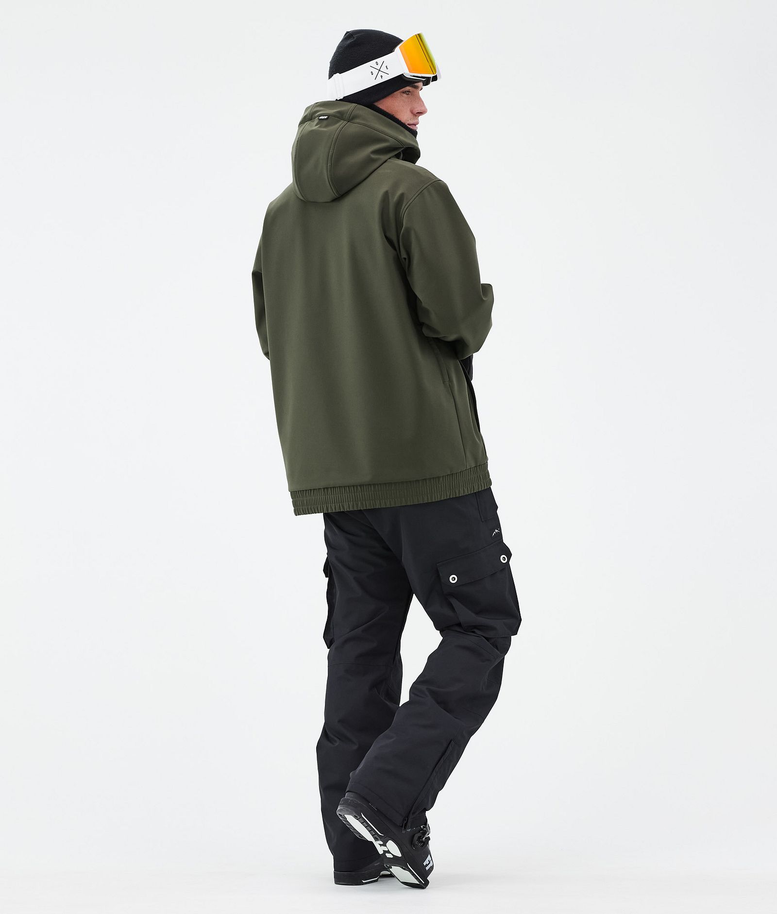 Dope Yeti Skijakke Herre 2X-Up Olive Green, Bilde 4 av 7