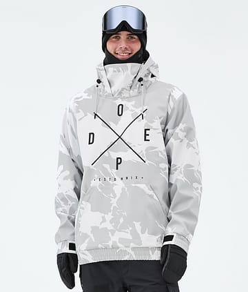 Dope Yeti Snowboardjakke Herre 2X-Up Grey Camo
