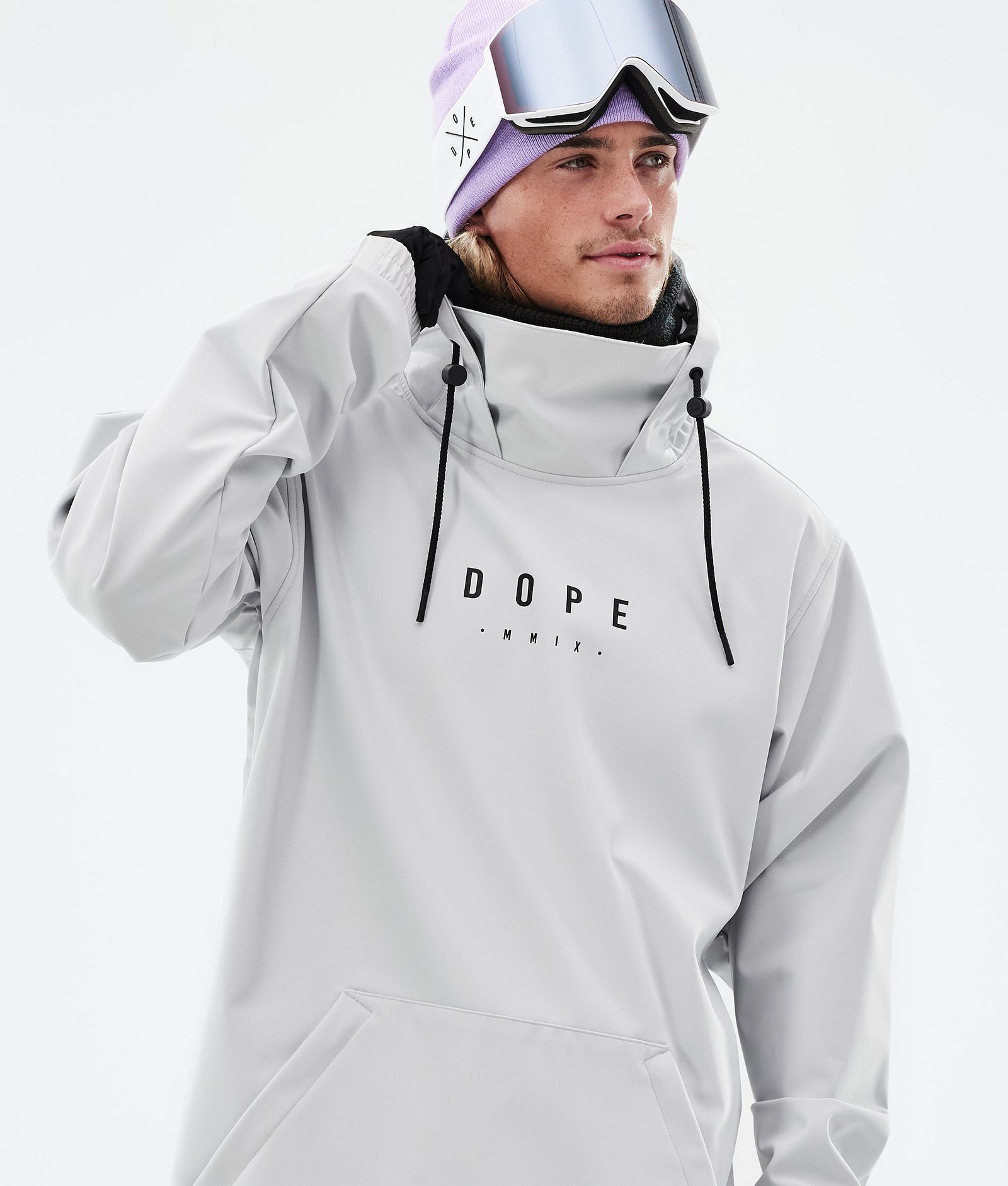 Dope Yeti 2022 Skijakke Herre Peak Light Grey, Bilde 3 av 8