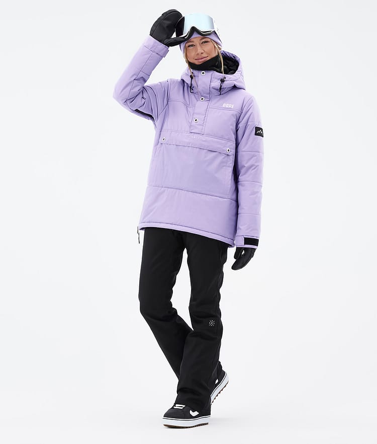 Dope Puffer W 2023 Snowboardjakke Dame Faded Violet, Bilde 3 av 9