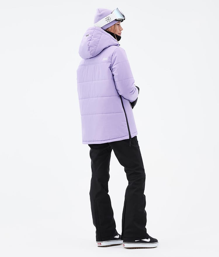 Dope Puffer W 2023 Snowboardjakke Dame Faded Violet, Bilde 5 av 9