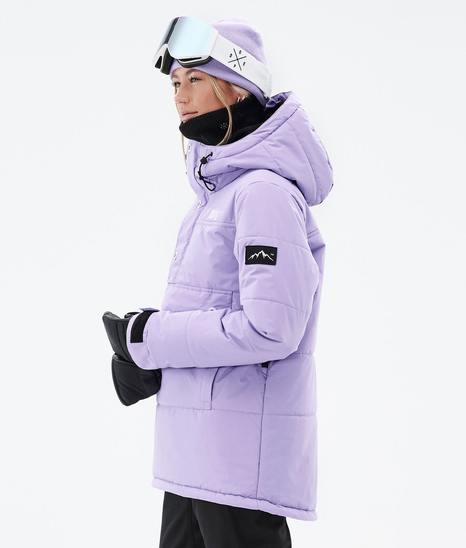 Dope Puffer W 2023 Snowboardjakke Dame Faded Violet, Bilde 6 av 9