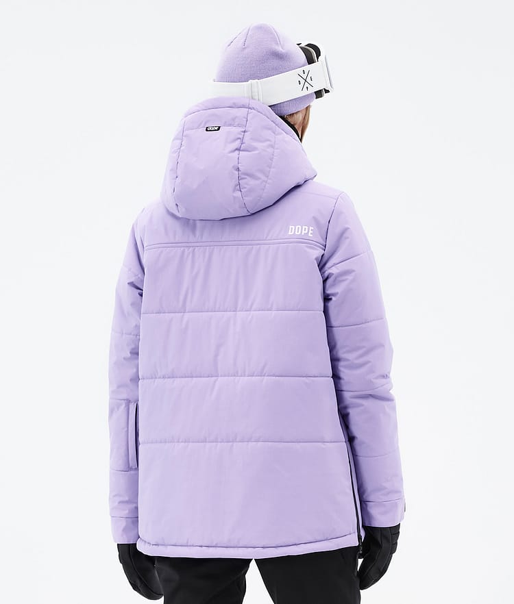 Dope Puffer W 2023 Snowboardjakke Dame Faded Violet, Bilde 7 av 9