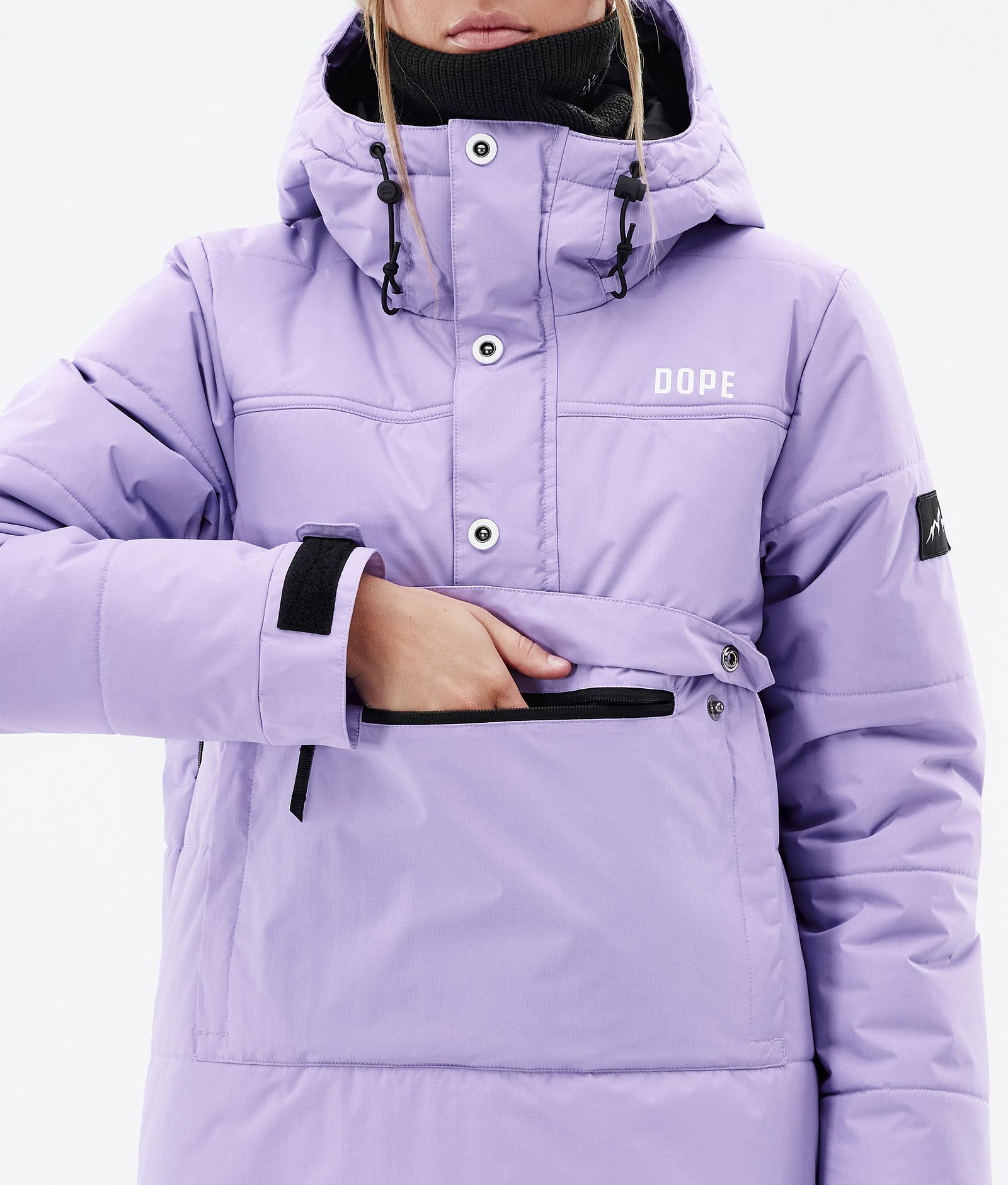 Dope Puffer W 2023 Skijakke Dame Faded Violet, Bilde 9 av 9