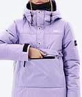 Dope Puffer W 2023 Snowboardjakke Dame Faded Violet, Bilde 9 av 9