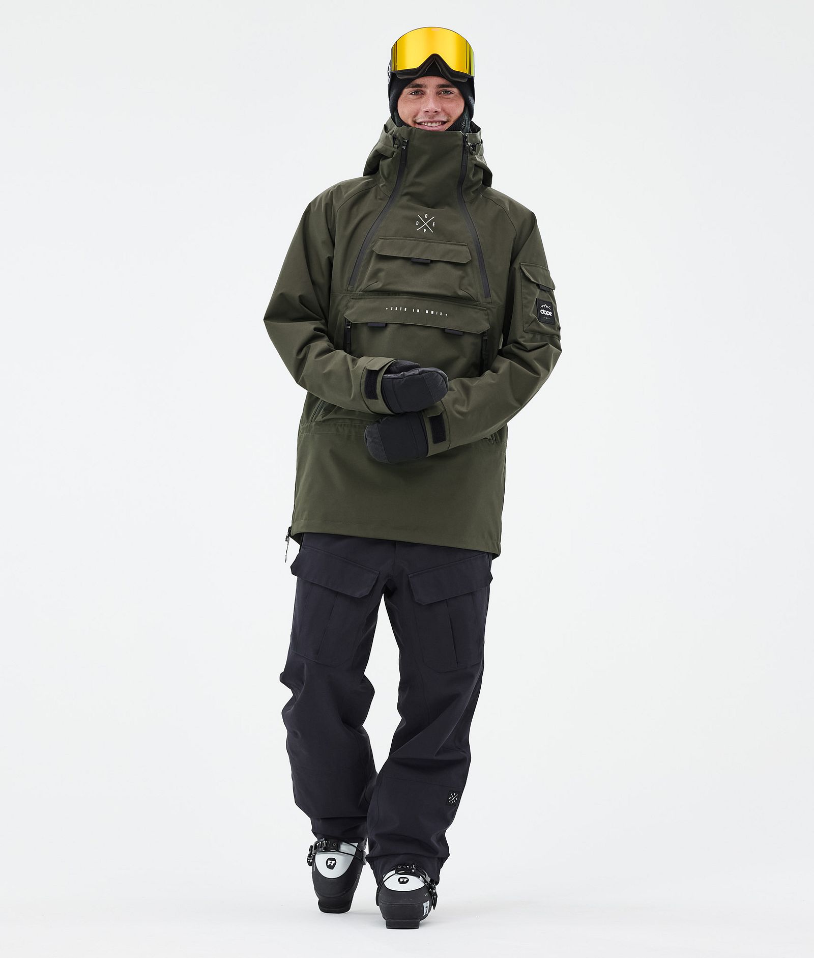 Dope Akin Skijakke Herre Olive Green, Bilde 2 av 9