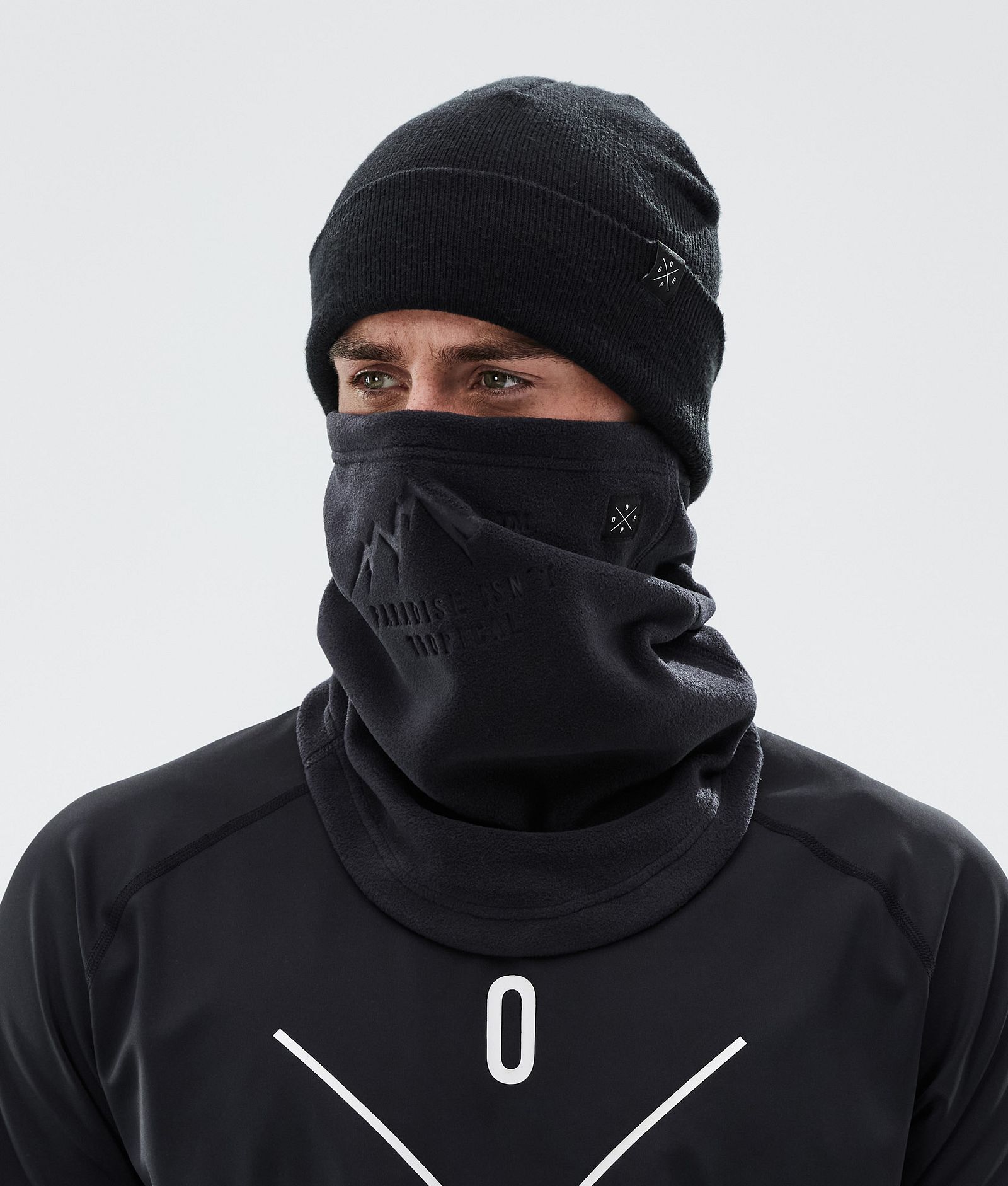 Dope Cozy Tube Ansiktsmasker Black, Bilde 3 av 4