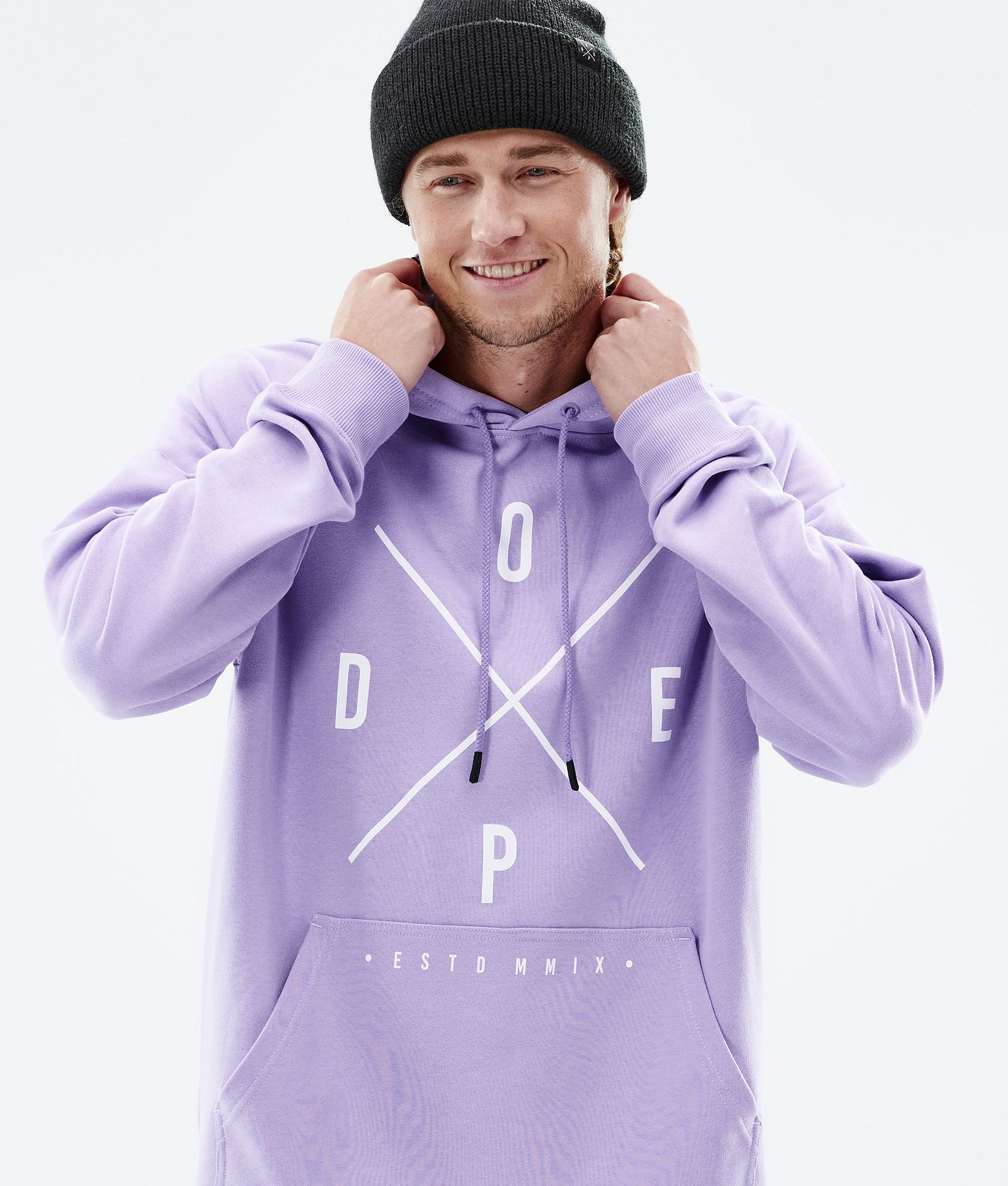 Dope Common 2022 Hood Herre 2X-Up Faded Violet, Bilde 2 av 6