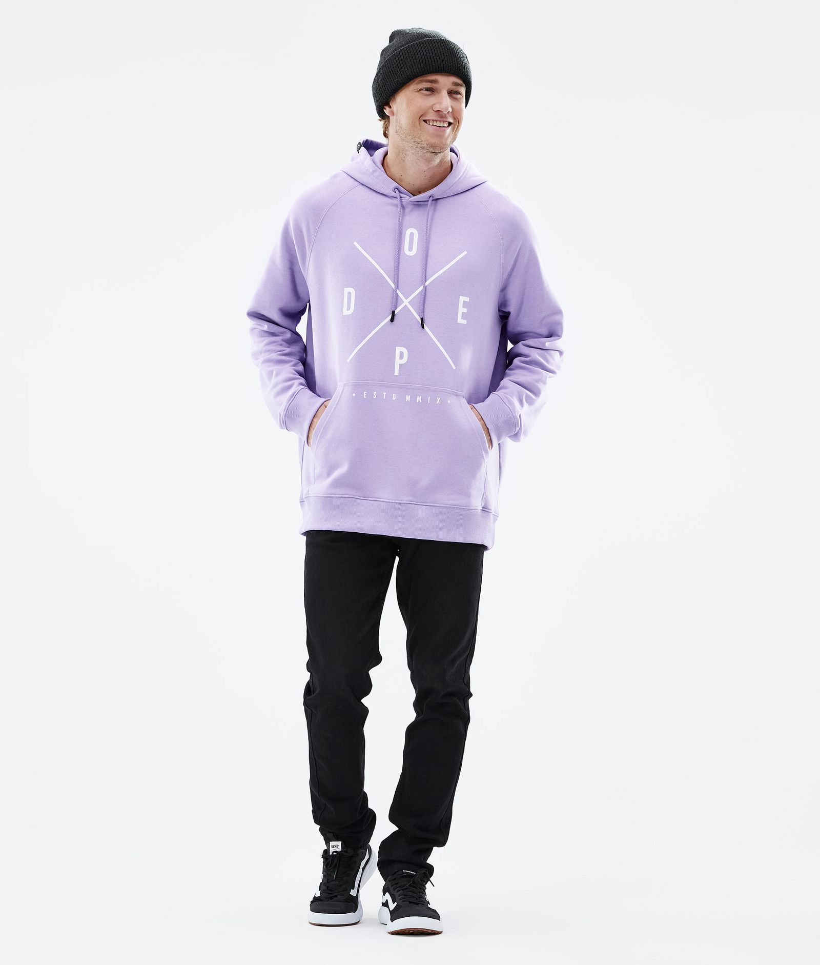 Dope Common 2022 Hood Herre 2X-Up Faded Violet, Bilde 4 av 6