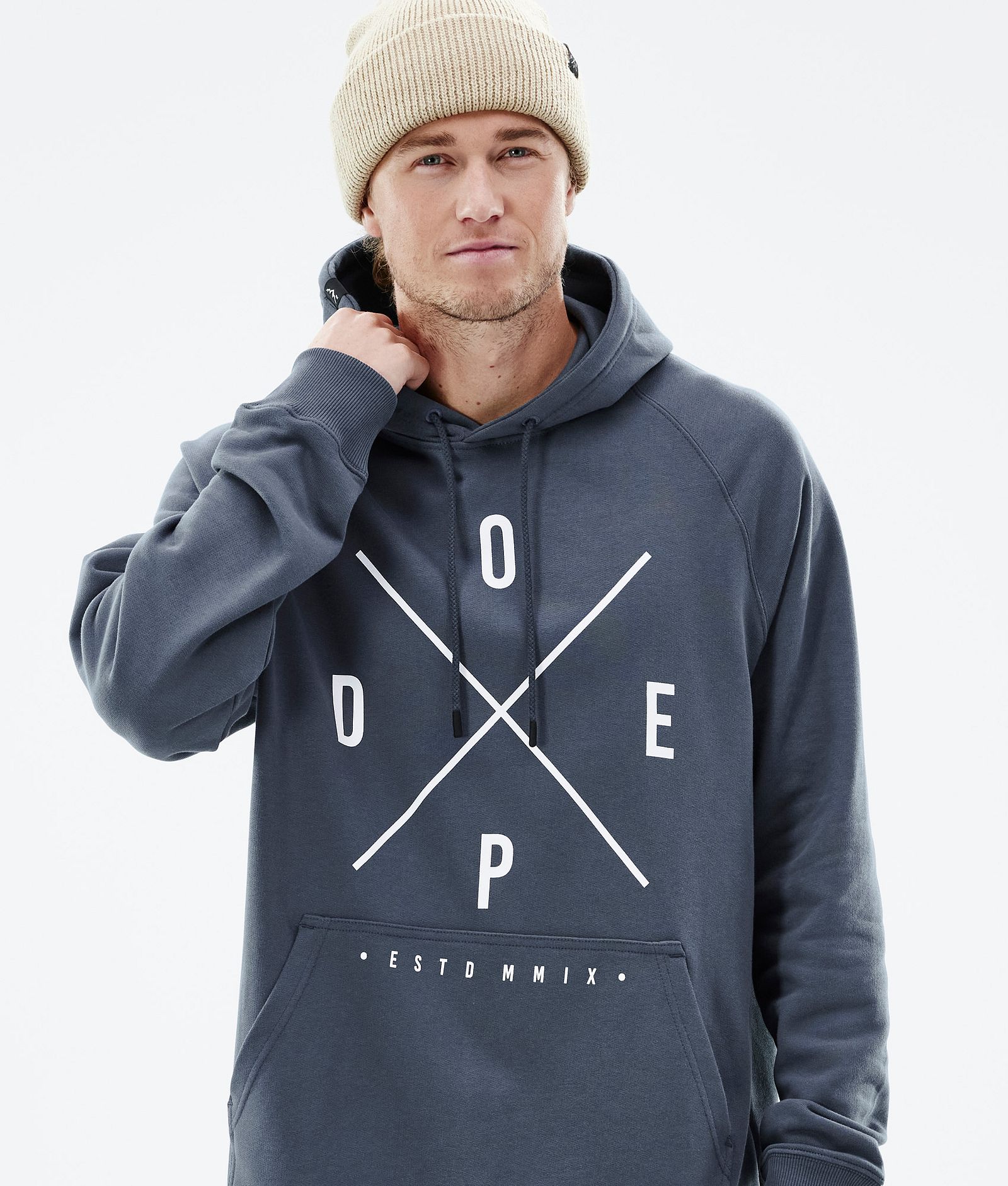 Dope Common 2022 Hood Herre 2X-Up Metal Blue, Bilde 2 av 6