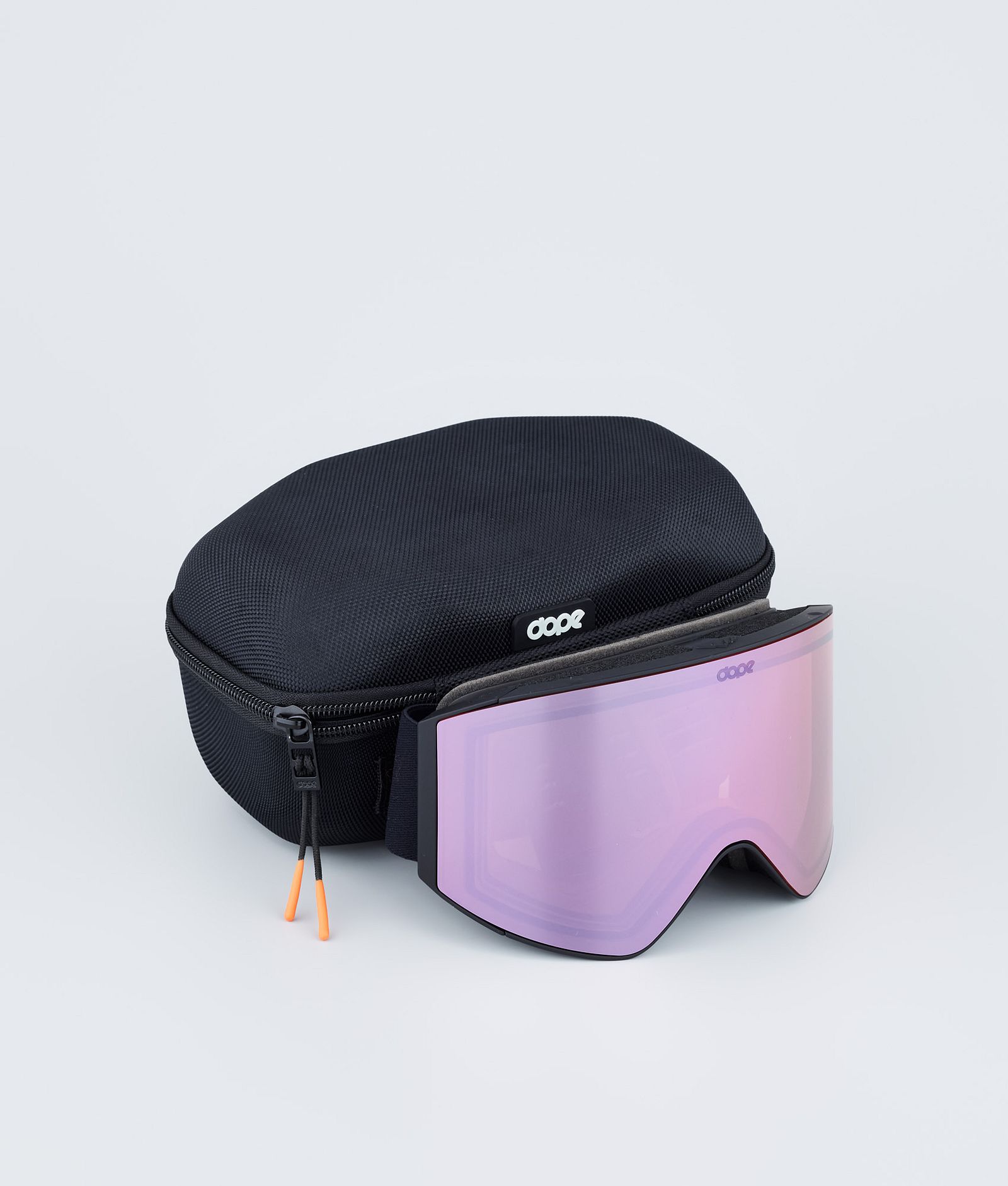 Dope Sight 2023 Skibriller Black W/Black Pink Mirror, Bilde 4 av 6