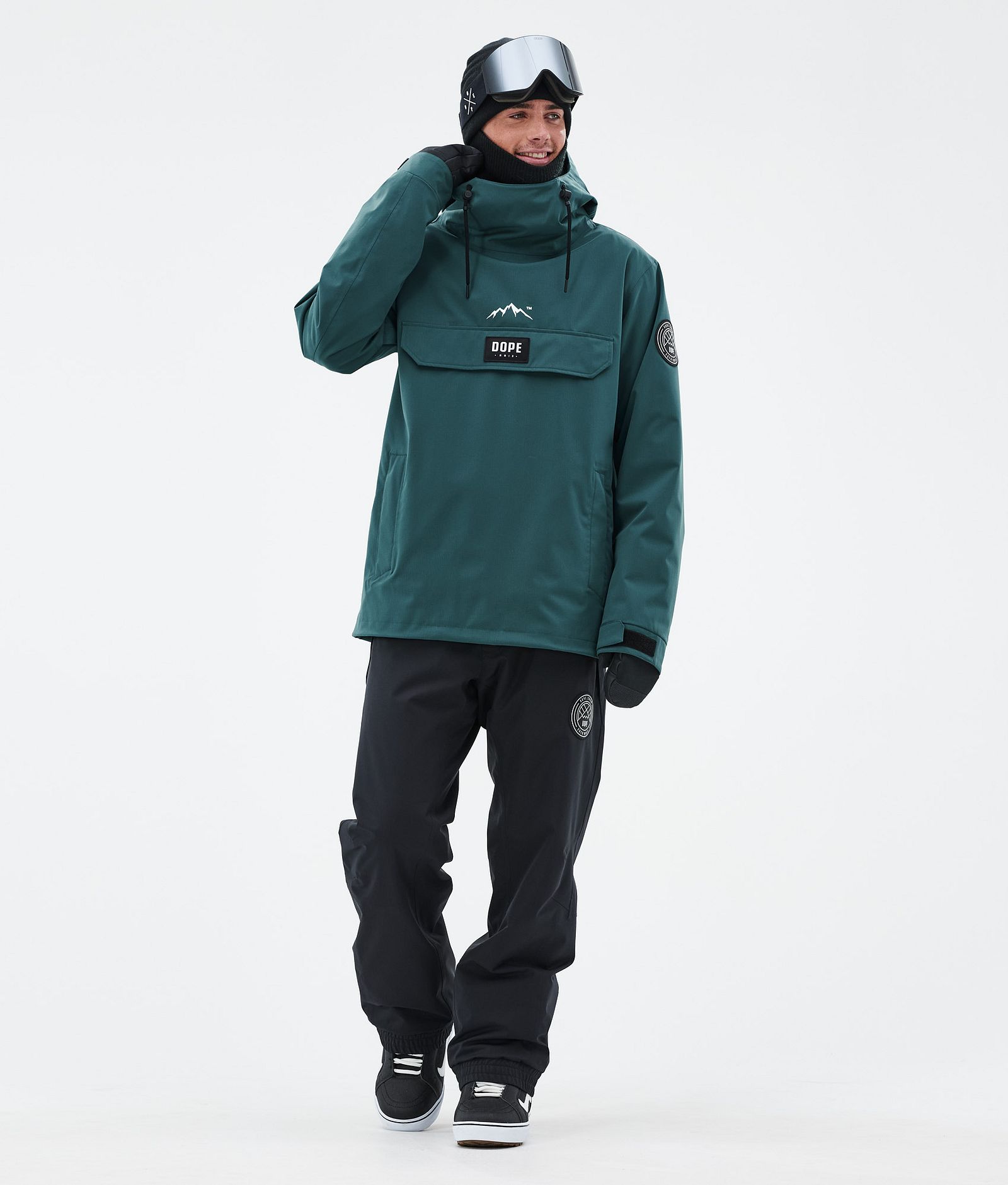 Dope Blizzard Snowboardjakke Herre Bottle Green, Bilde 2 av 8