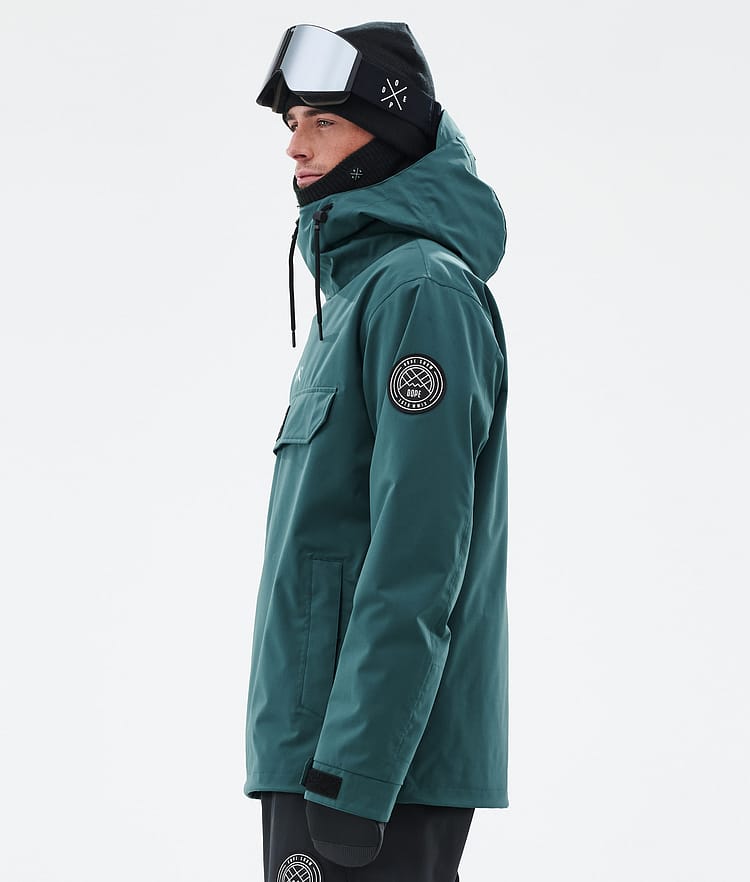 Dope Blizzard Snowboardjakke Herre Bottle Green, Bilde 5 av 8