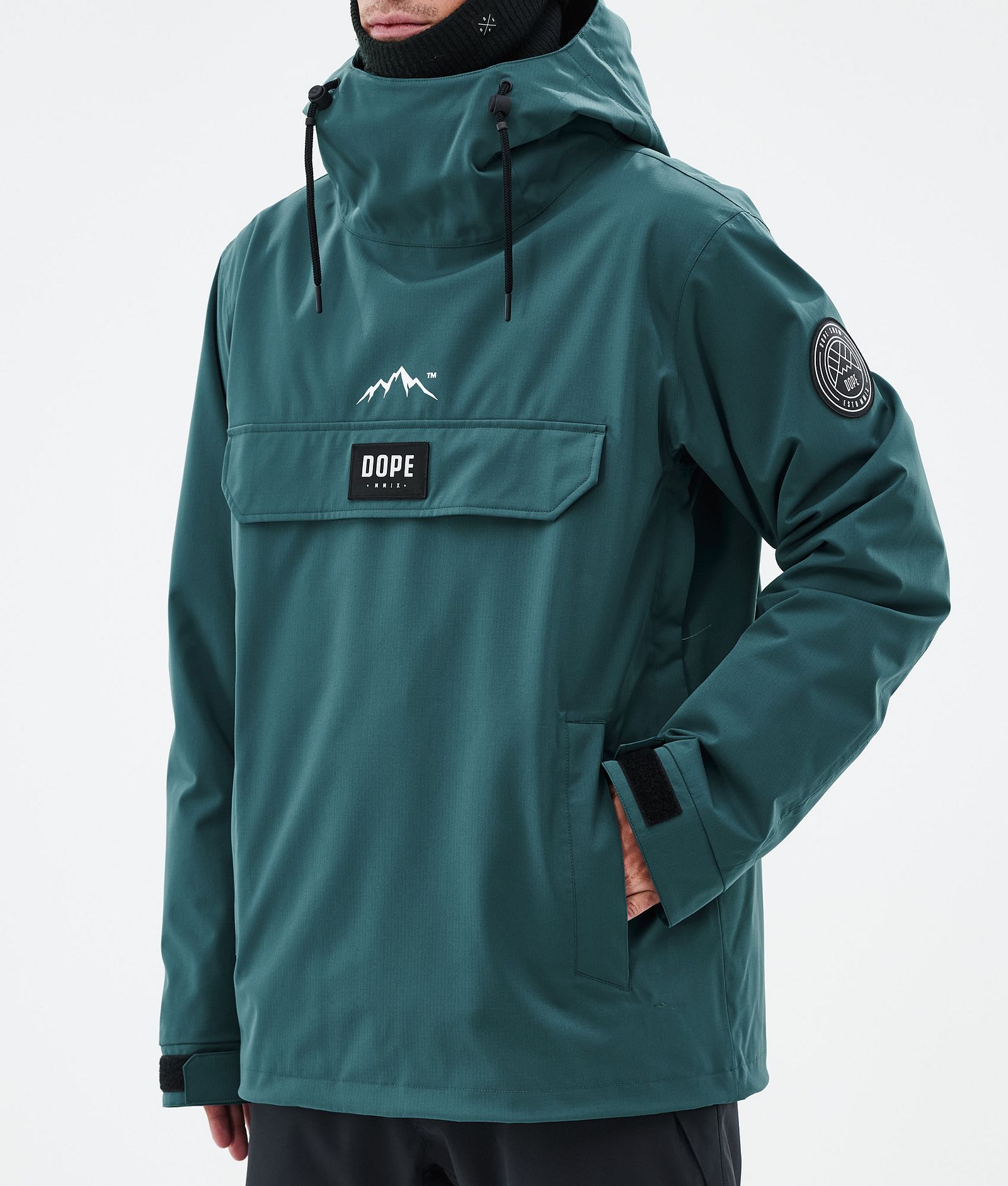 Dope Blizzard Snowboardjakke Herre Bottle Green, Bilde 7 av 8