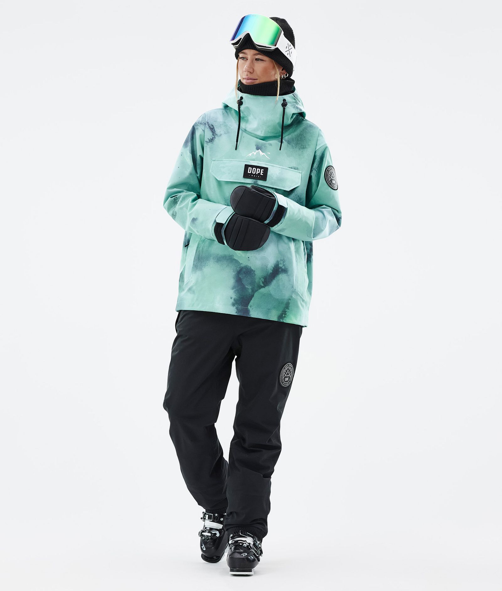 Dope Blizzard W 2022 Skijakke Dame Liquid Green, Bilde 3 av 9