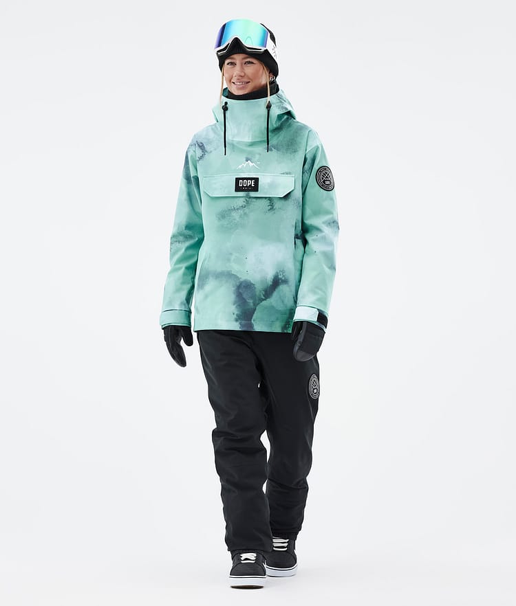 Dope Blizzard W 2022 Snowboardjakke Dame Liquid Green, Bilde 3 av 9