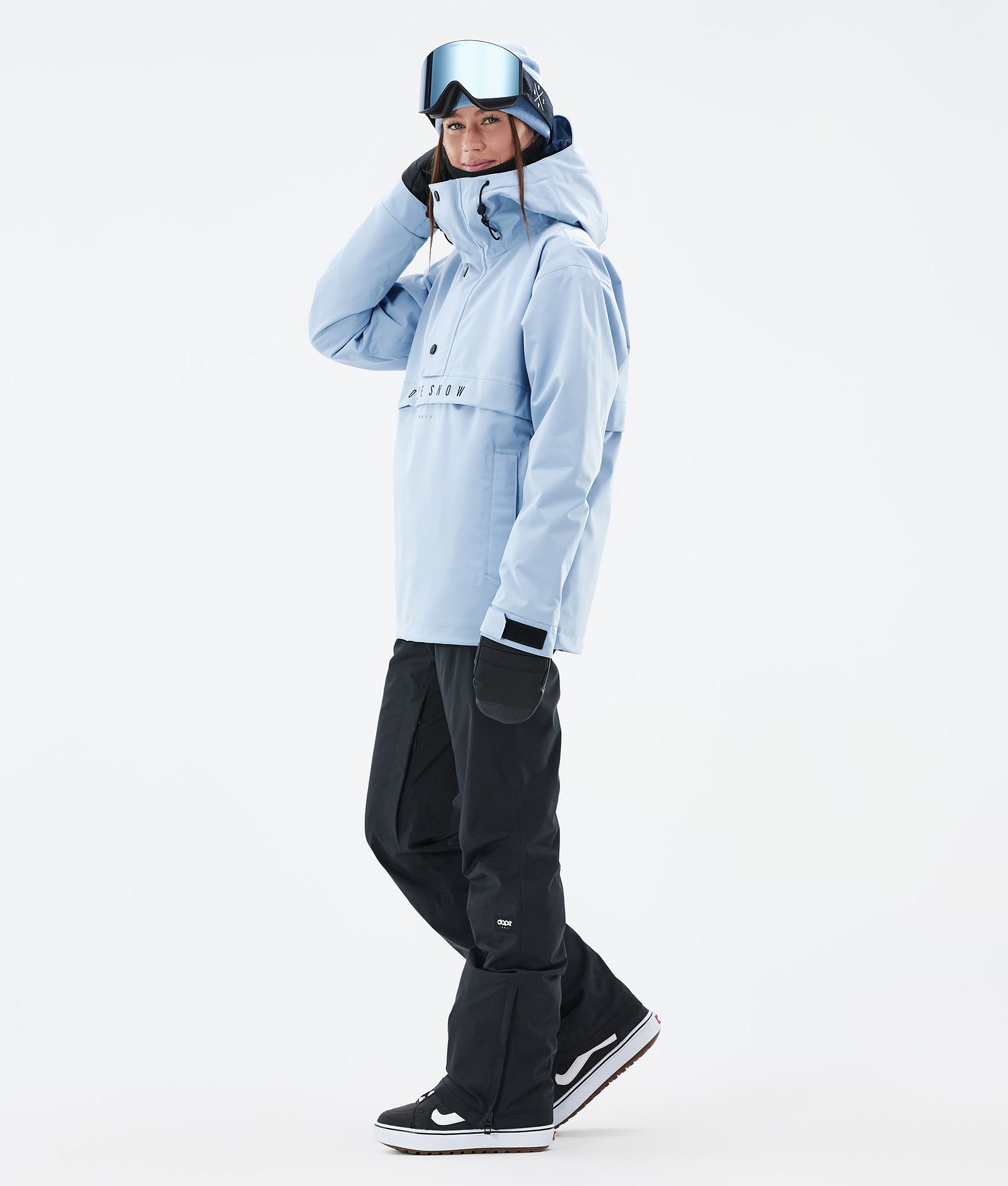 Dope Legacy W Snowboardjakke Dame Light Blue Renewed, Bilde 3 av 8