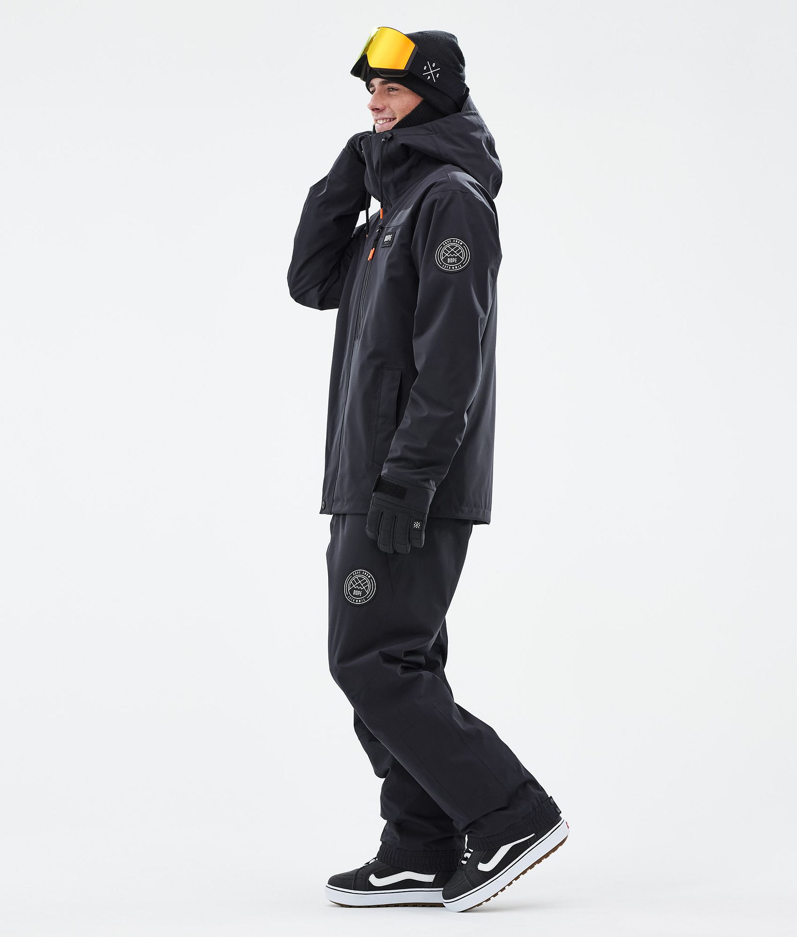 Dope Blizzard Full Zip Snowboardjakke Herre Black, Bilde 3 av 9