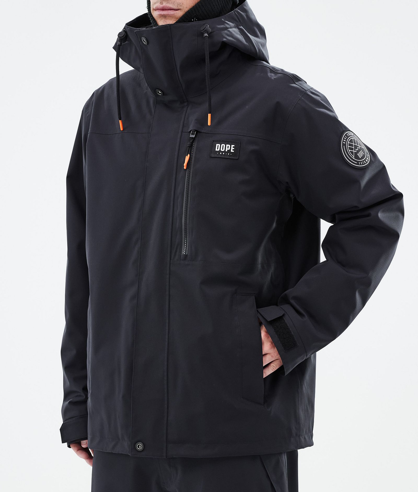 Dope Blizzard Full Zip Snowboardjakke Herre Black, Bilde 7 av 9