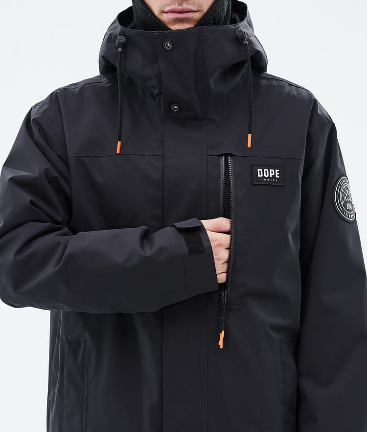 Dope Blizzard Full Zip Snowboardjakke Herre Black, Bilde 8 av 9