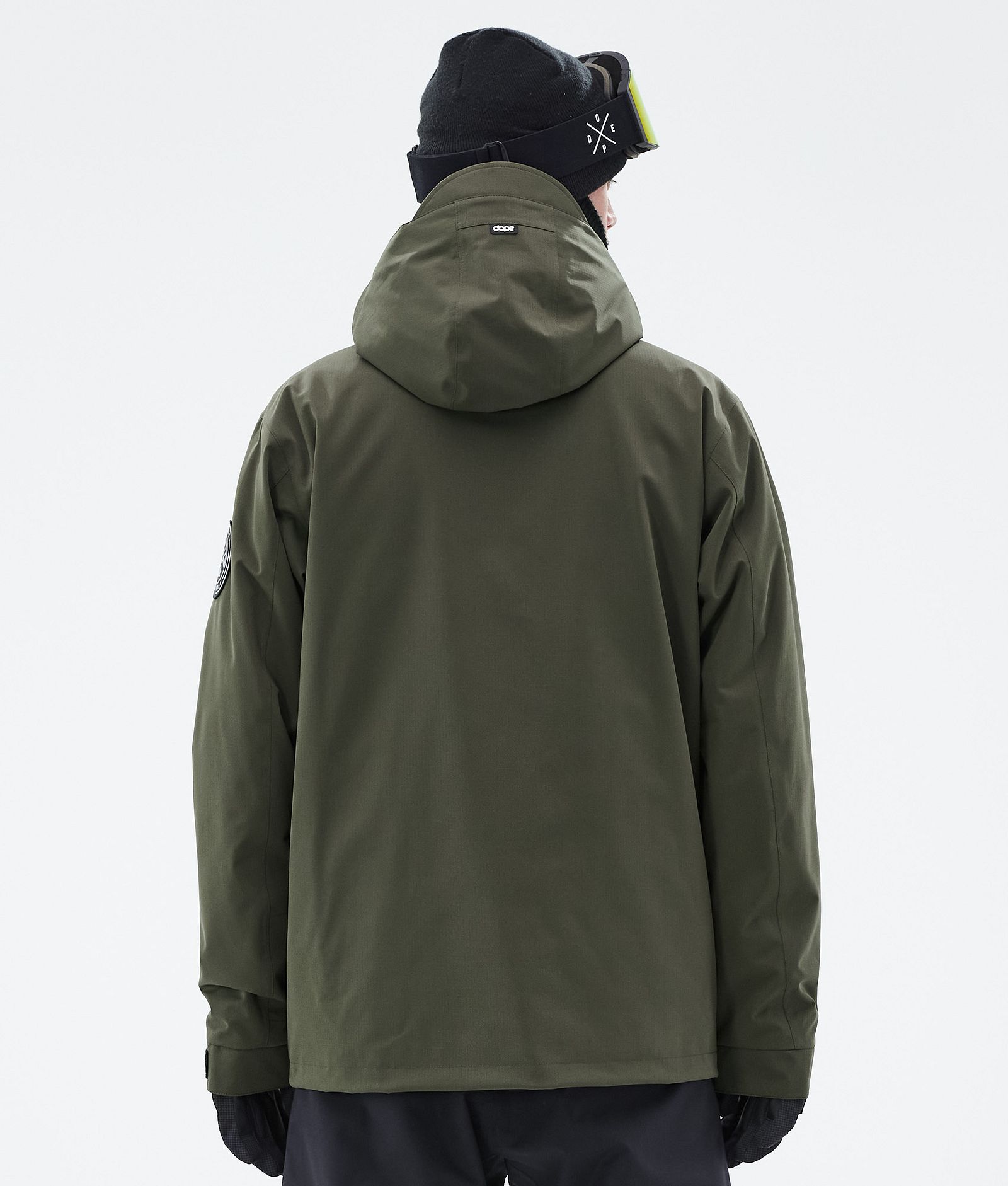 Dope Blizzard Full Zip Snowboardjakke Herre Olive Green, Bilde 6 av 9