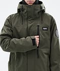 Dope Blizzard Full Zip Snowboardjakke Herre Olive Green, Bilde 8 av 9