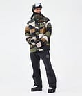 Dope Blizzard Full Zip Skijakke Herre Shards Gold Green, Bilde 2 av 9