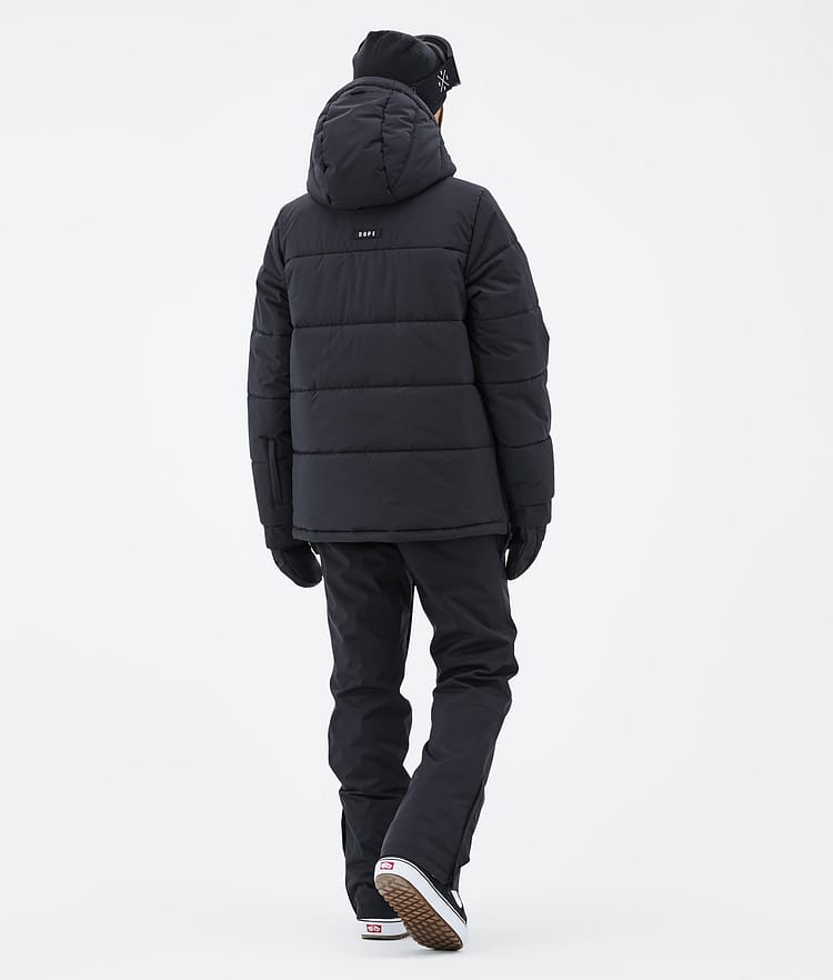 Dope Puffer W Snowboardjakke Dame Black, Bilde 4 av 8