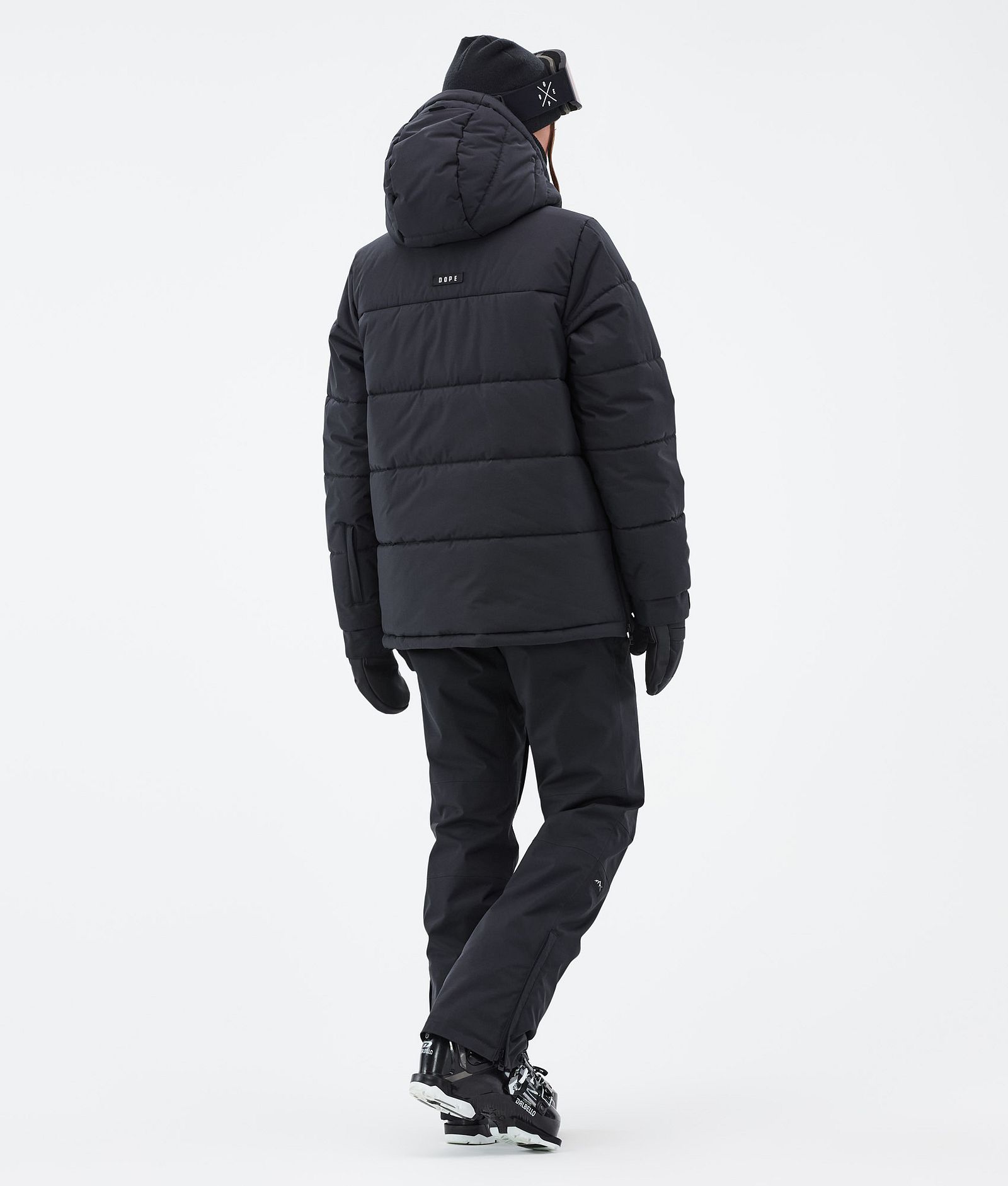 Dope Puffer W Skijakke Dame Black, Bilde 4 av 8