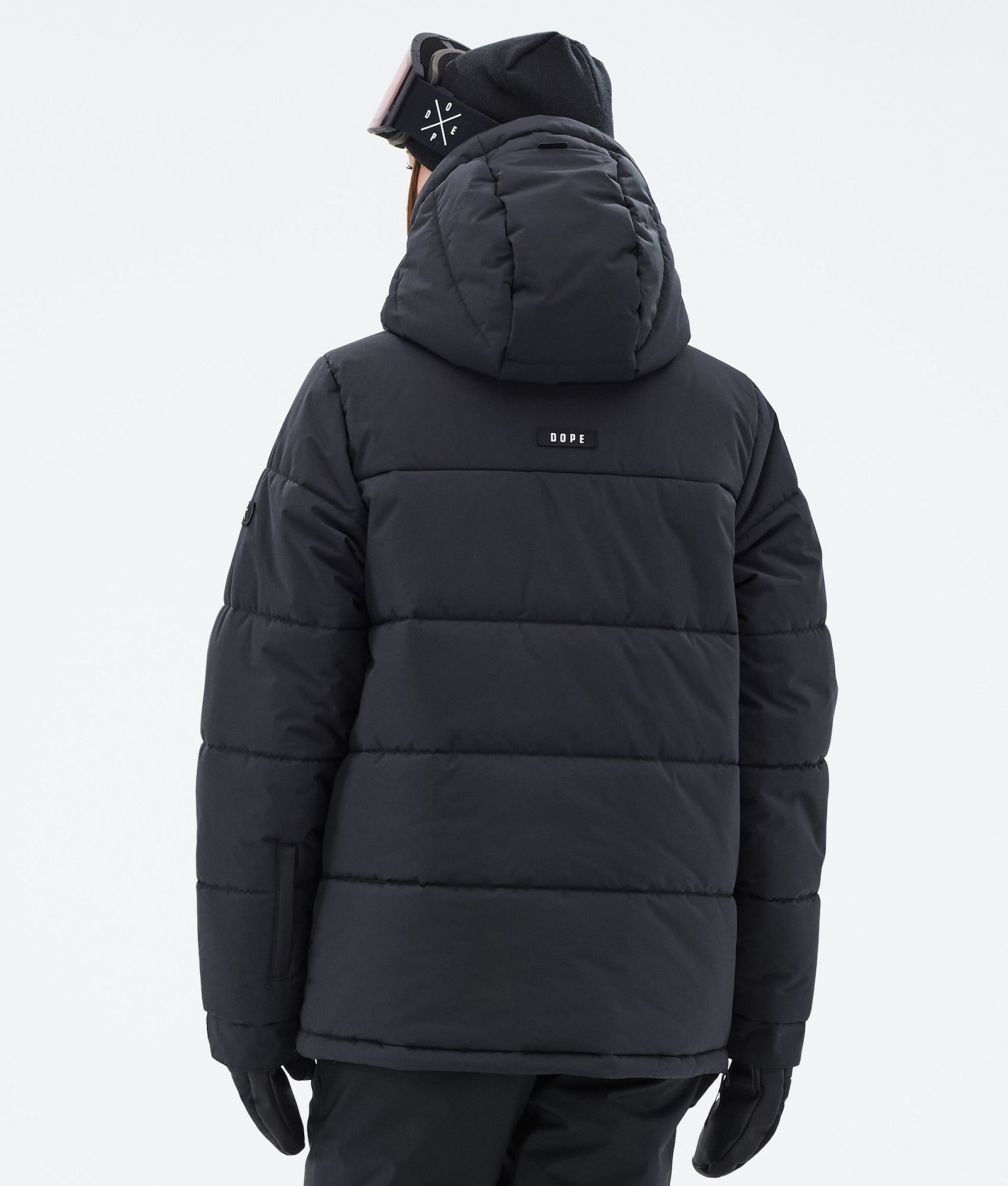 Dope Puffer W Skijakke Dame Black, Bilde 6 av 8