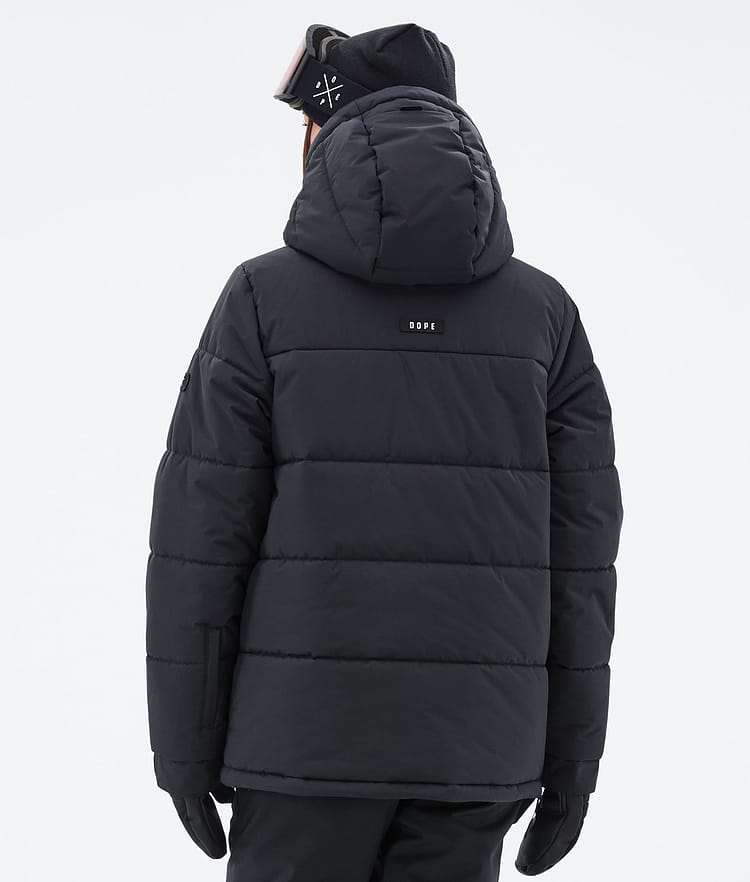 Dope Puffer W Snowboardjakke Dame Black, Bilde 6 av 8