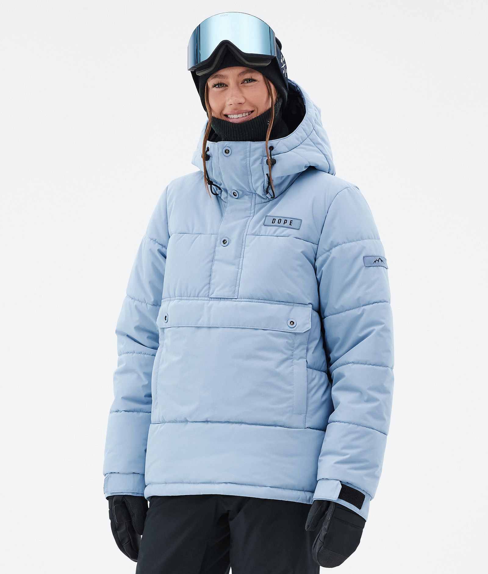 Dope Puffer W Skijakke Dame Light Blue, Bilde 1 av 8