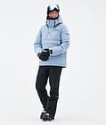 Dope Puffer W Skijakke Dame Light Blue, Bilde 2 av 8