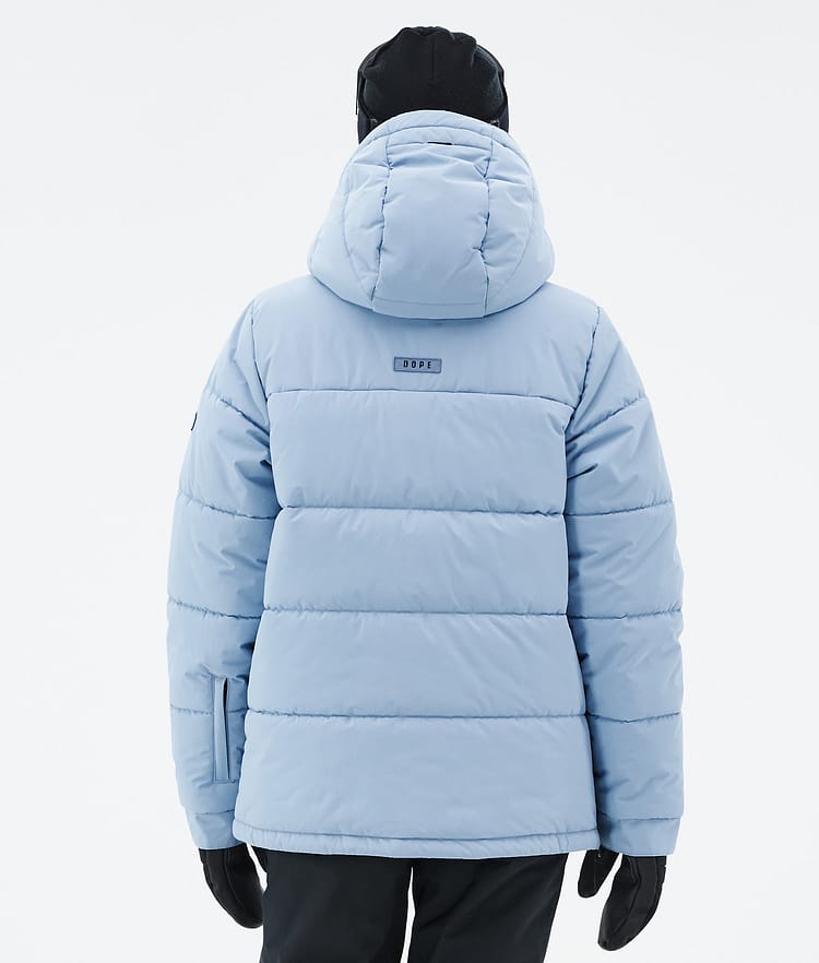 Dope Puffer W Snowboardjakke Dame Light Blue, Bilde 6 av 8