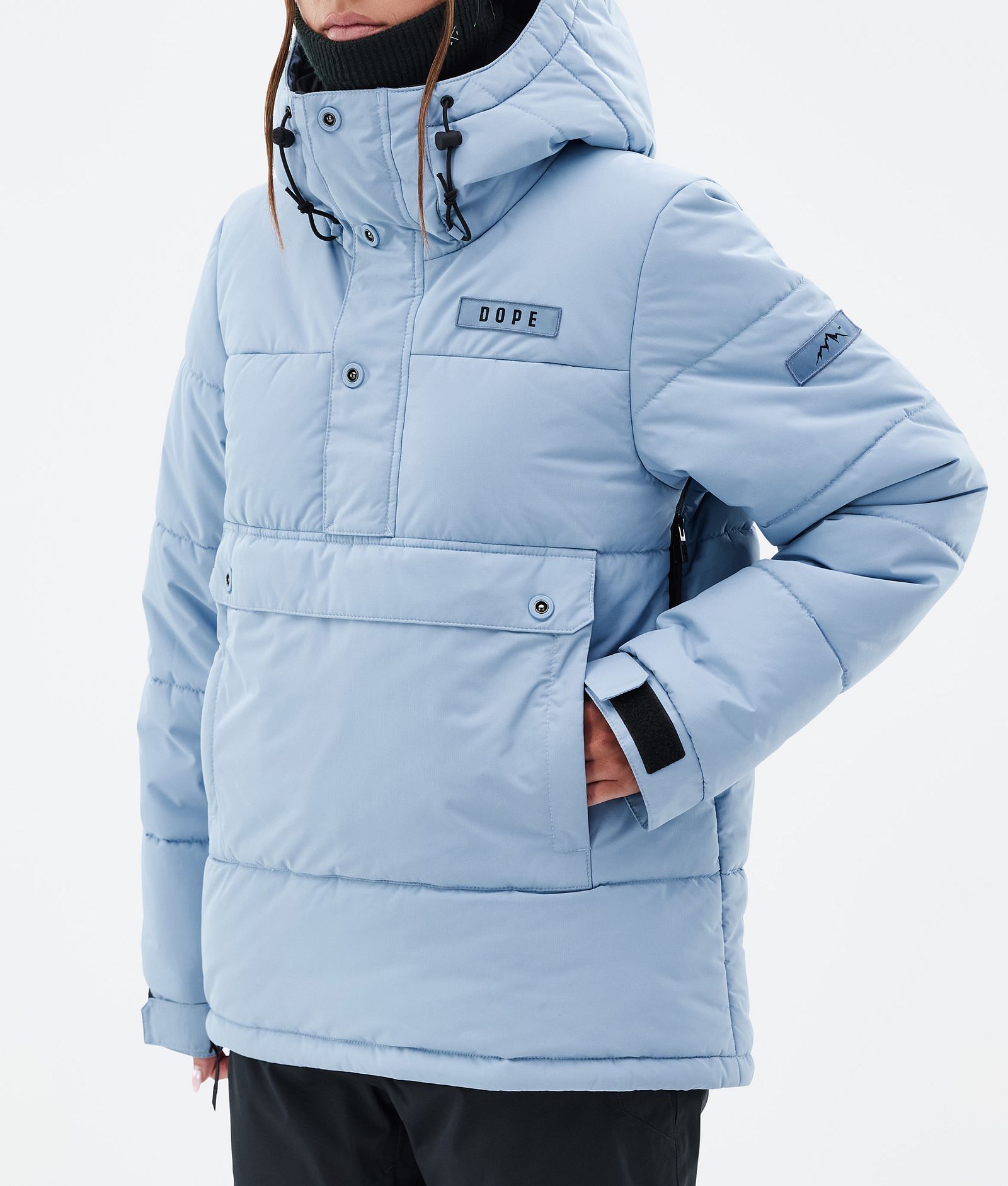 Dope Puffer W Skijakke Dame Light Blue, Bilde 7 av 8