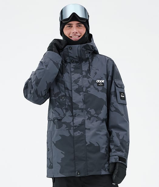 Dope Adept Snowboardjakke Herre Metal Blue Camo