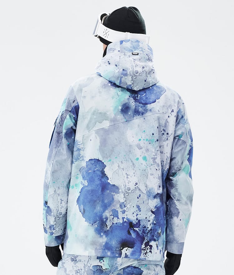 Dope Adept Snowboardjakke Herre Spray Blue Green, Bilde 7 av 9