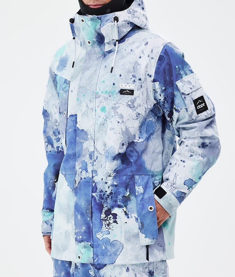 Dope Adept Snowboardjakke Herre Spray Blue Green, Bilde 7 av 9