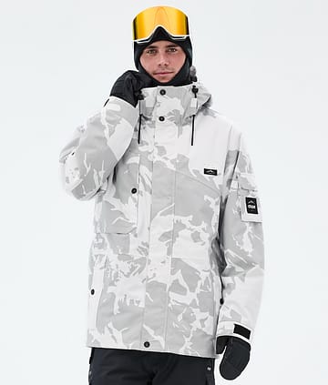 Dope Adept Snowboardjakke Herre Grey Camo