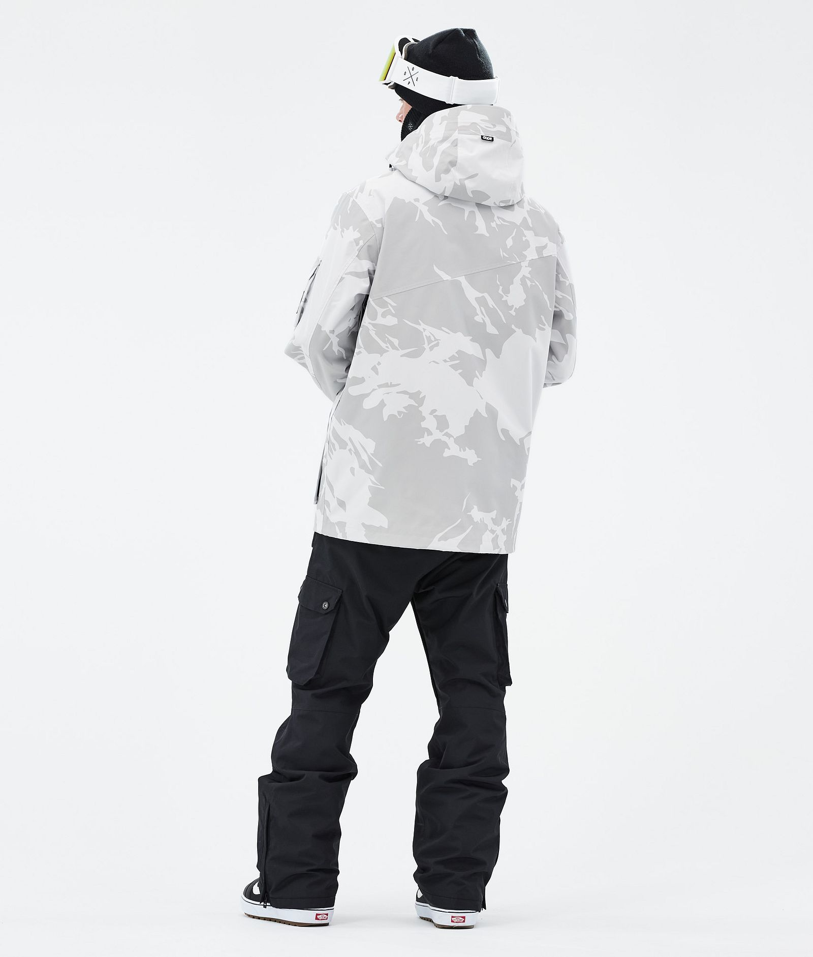 Dope Adept Snowboardjakke Herre Grey Camo, Bilde 4 av 9